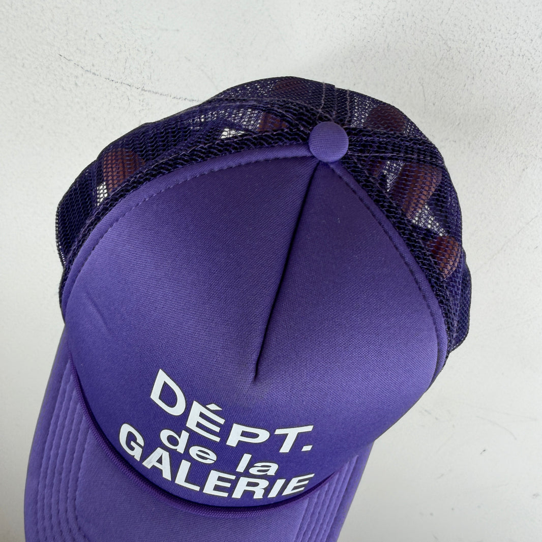 Gallery Dept Purple French Logo Hat