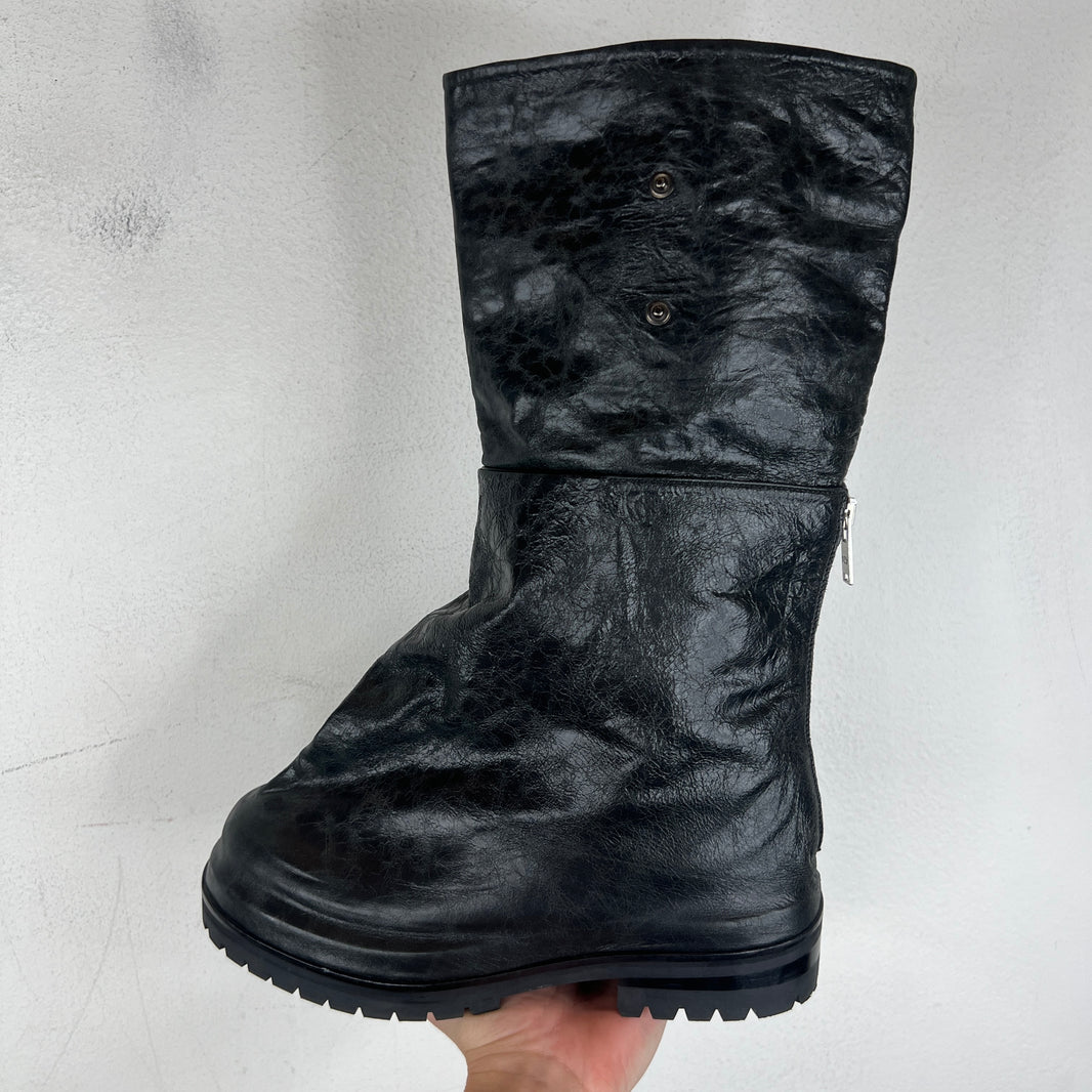 424 Paper Leather Dragon Rider Boot