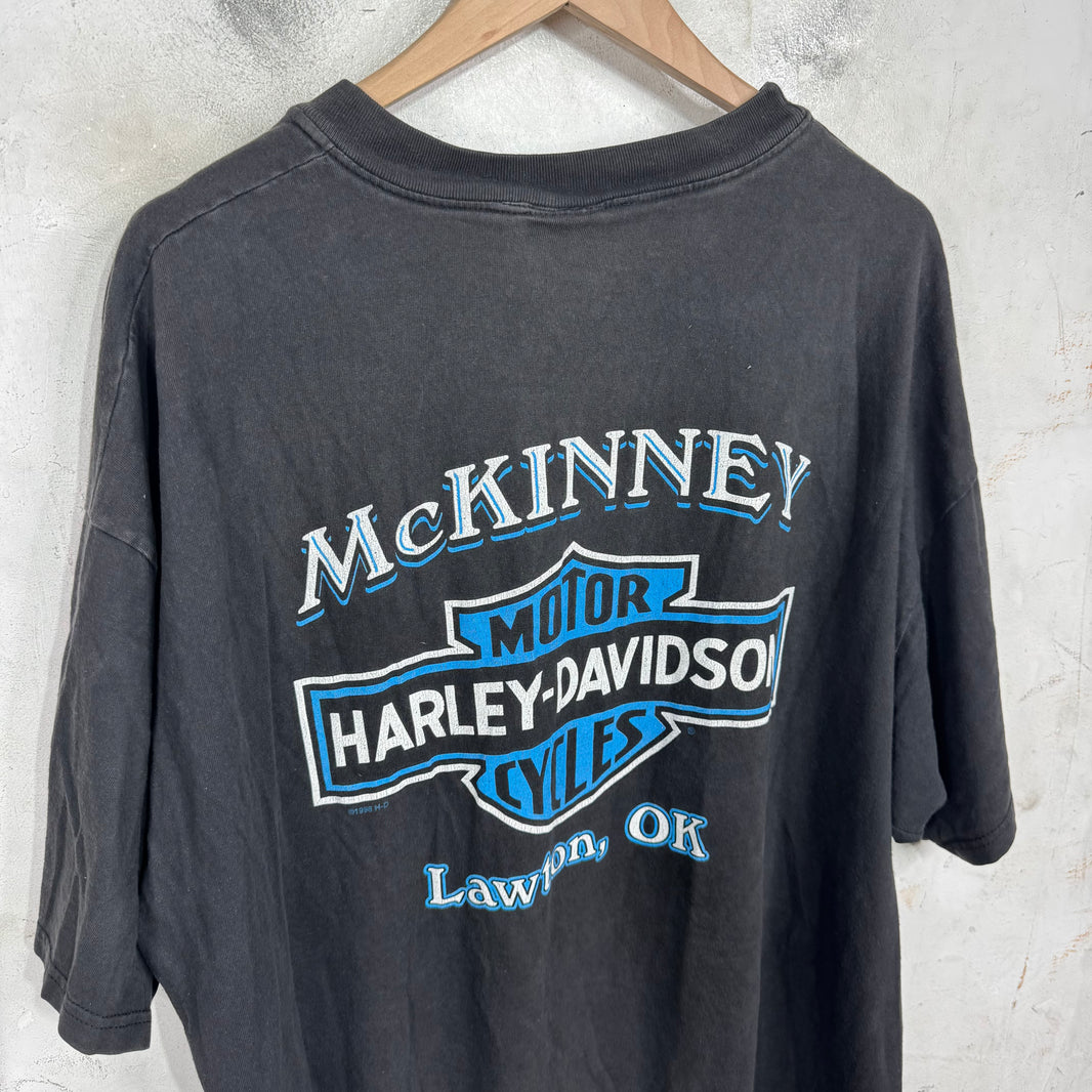 Vintage Harley Davidson Metal Warrior T-Shirt