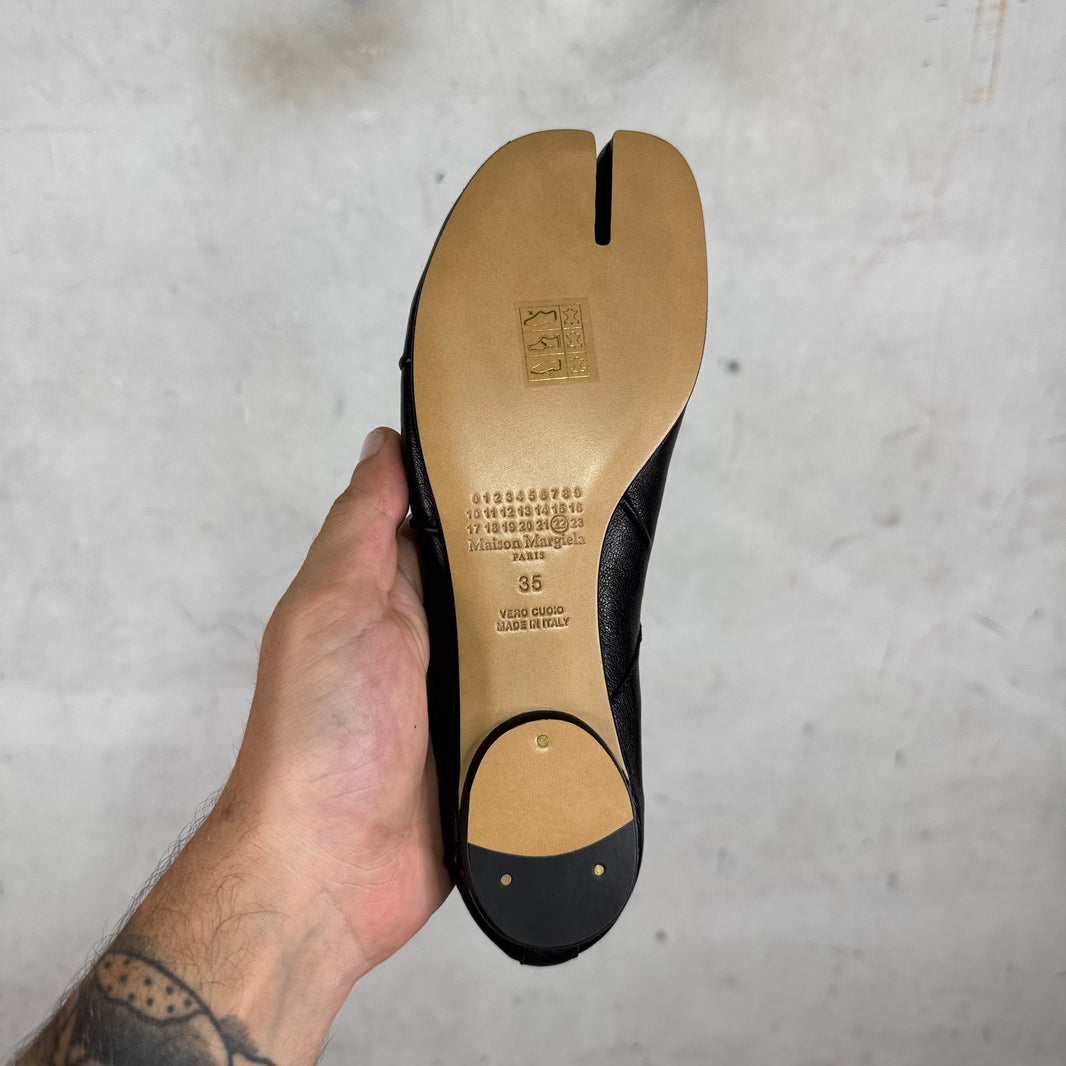 Margiela Black Tabi Flats DS