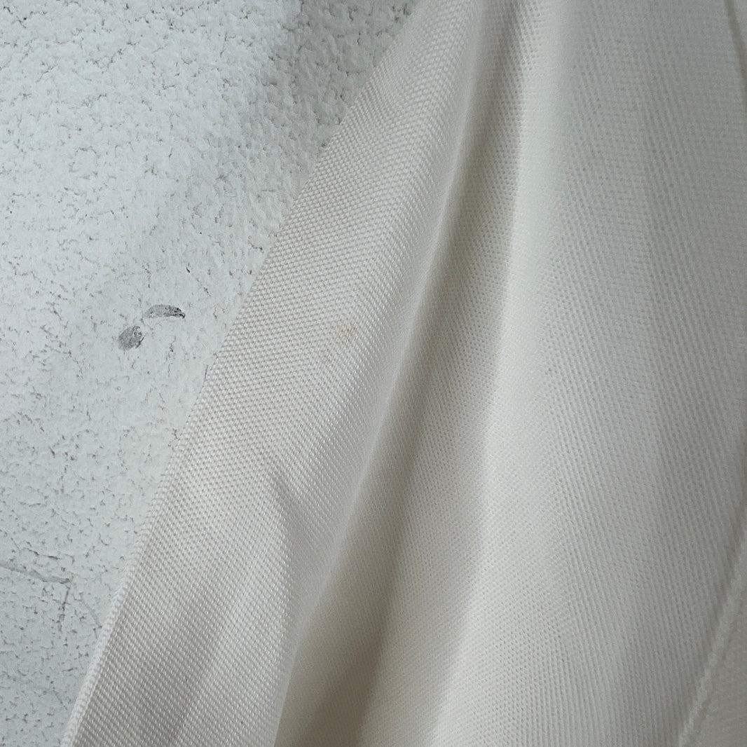 Prada White Zipper Detail T-Shirt