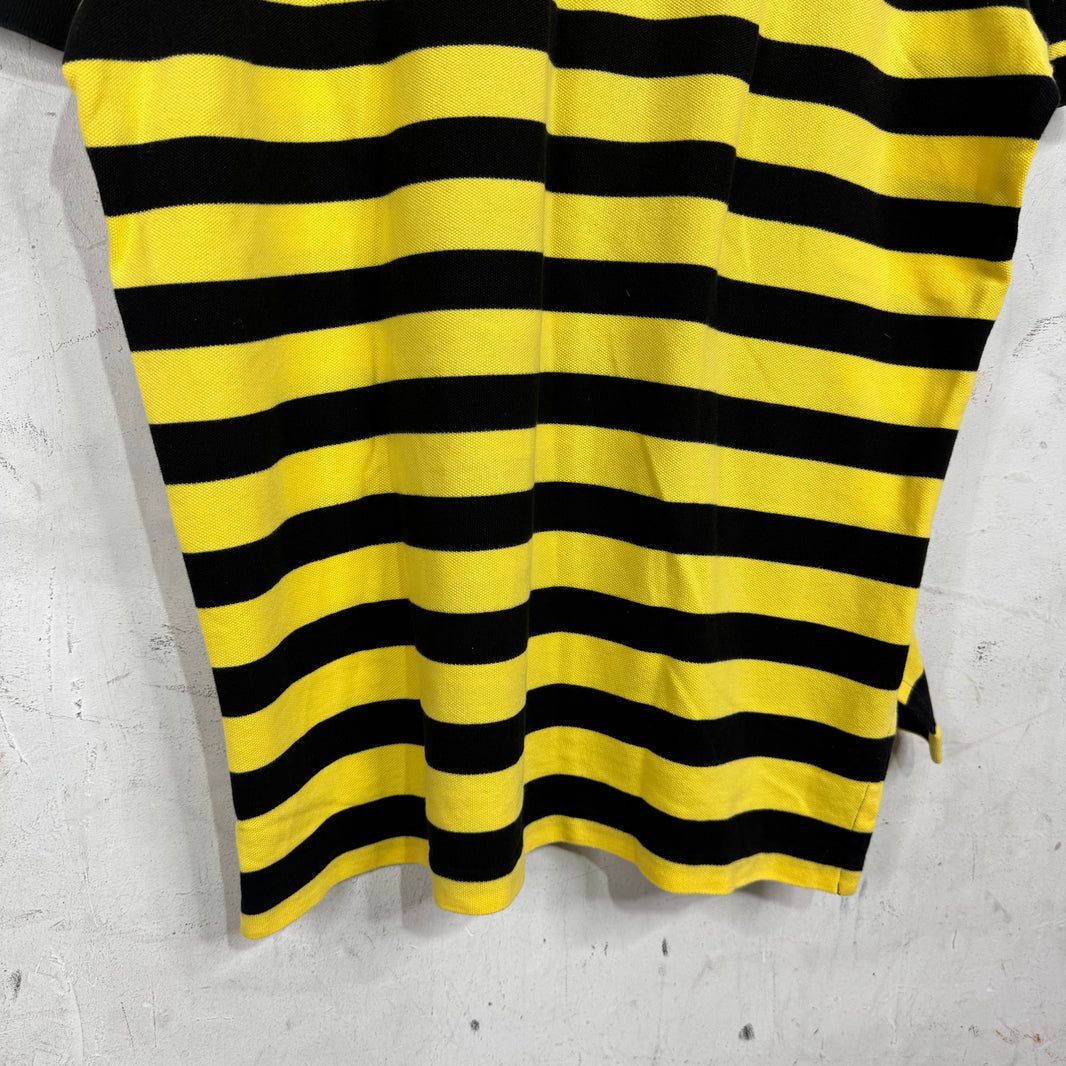 Ralph Lauren Striped Black/Yellow Polo