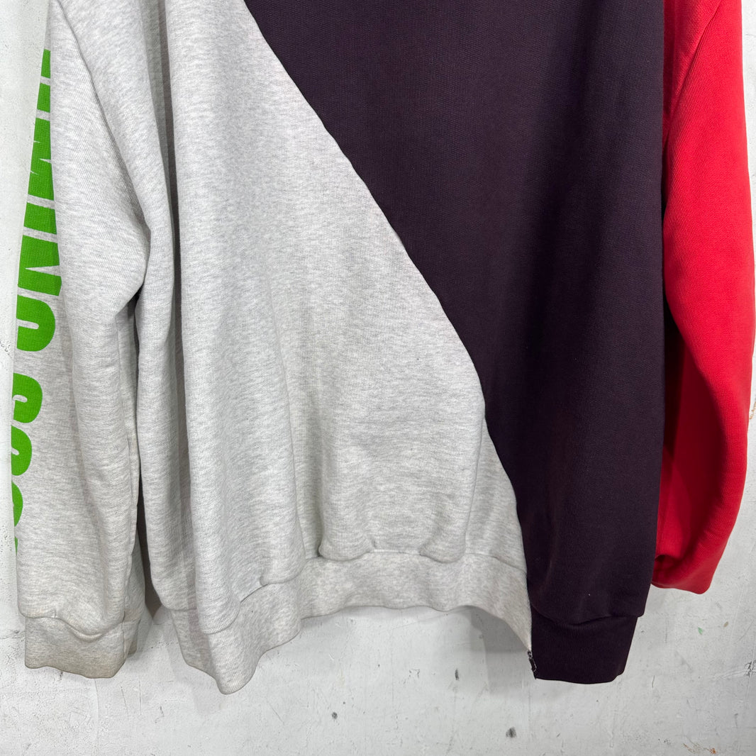 Vetements Reconstructed Paneled Hoodie