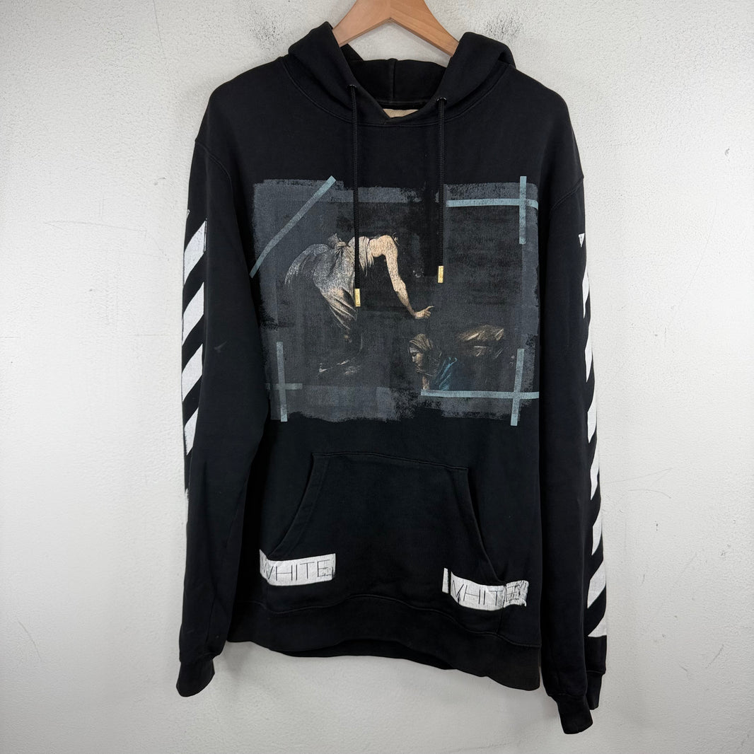 Off White OG Distressed Hoodie