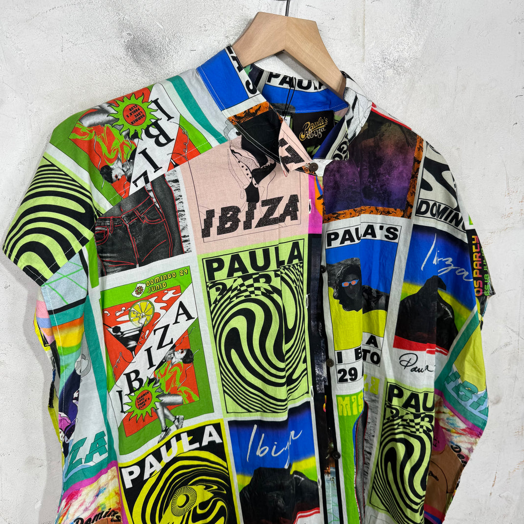 Loewe Paula's Ibiza Sample Button Up Poncho