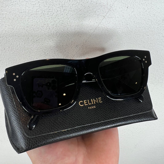 Celine Black Acetate CL4009IN Sunglasses