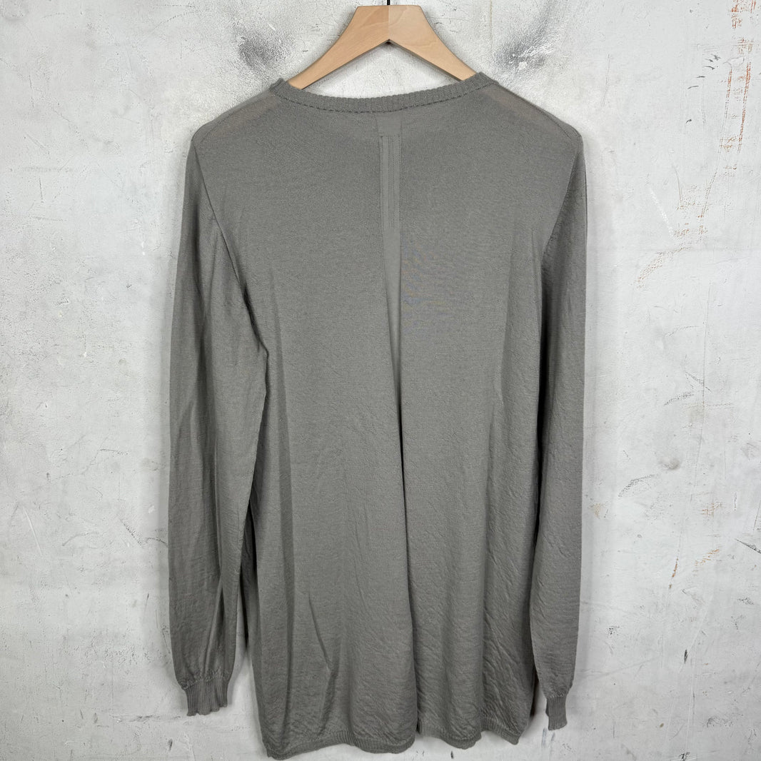 Rick Owens Luxor Cashmere Thin Sweater