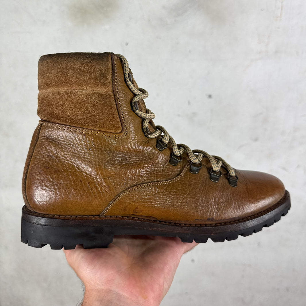 Brunello Cucinelli Leather Hiking Boots