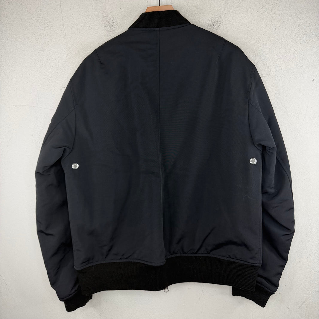 Our Legacy Black Shimmer Bomber Jacket