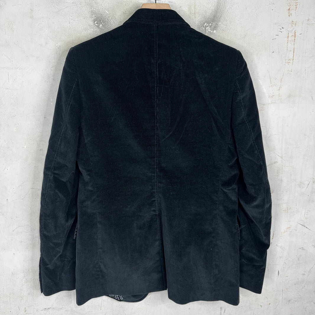 Gucci Corduroy Silk Lined Blazer