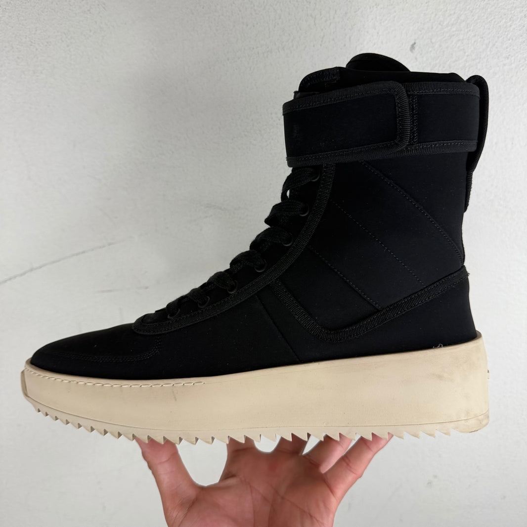 Fear of God Black Military Sneakers