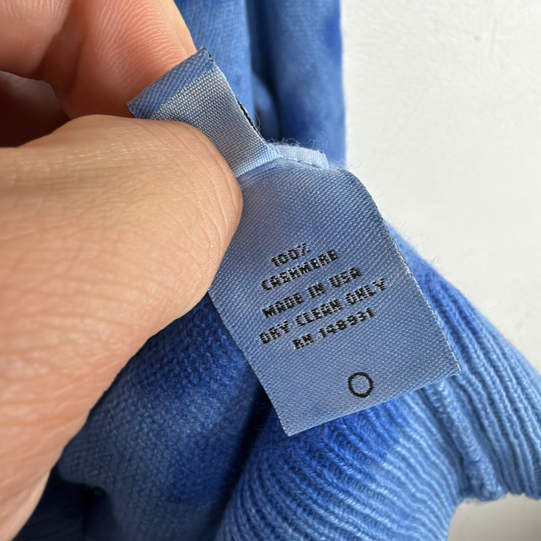 Elder Statesman Blue Tie-Dye Sweater