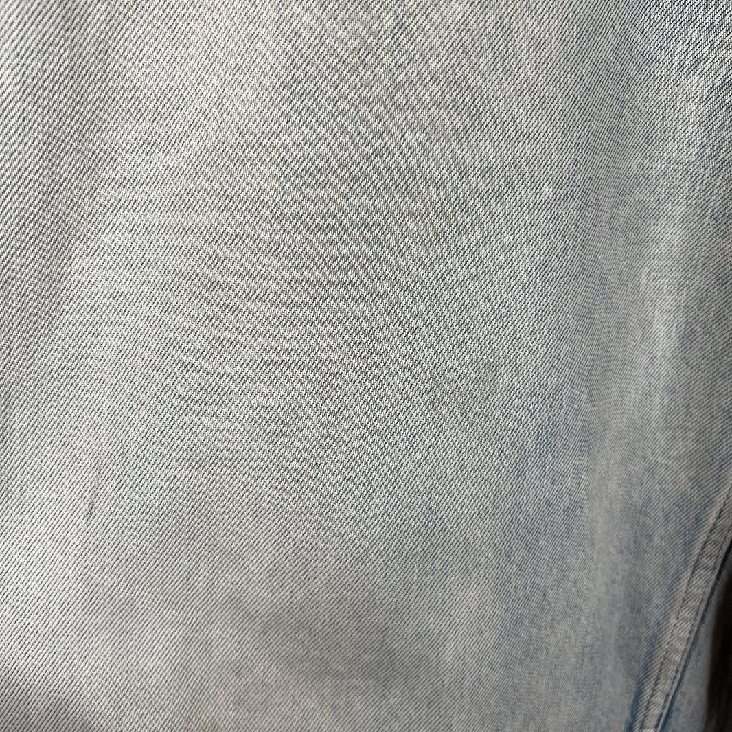 Balenciaga Size Sticker Baggy Denim Jeans