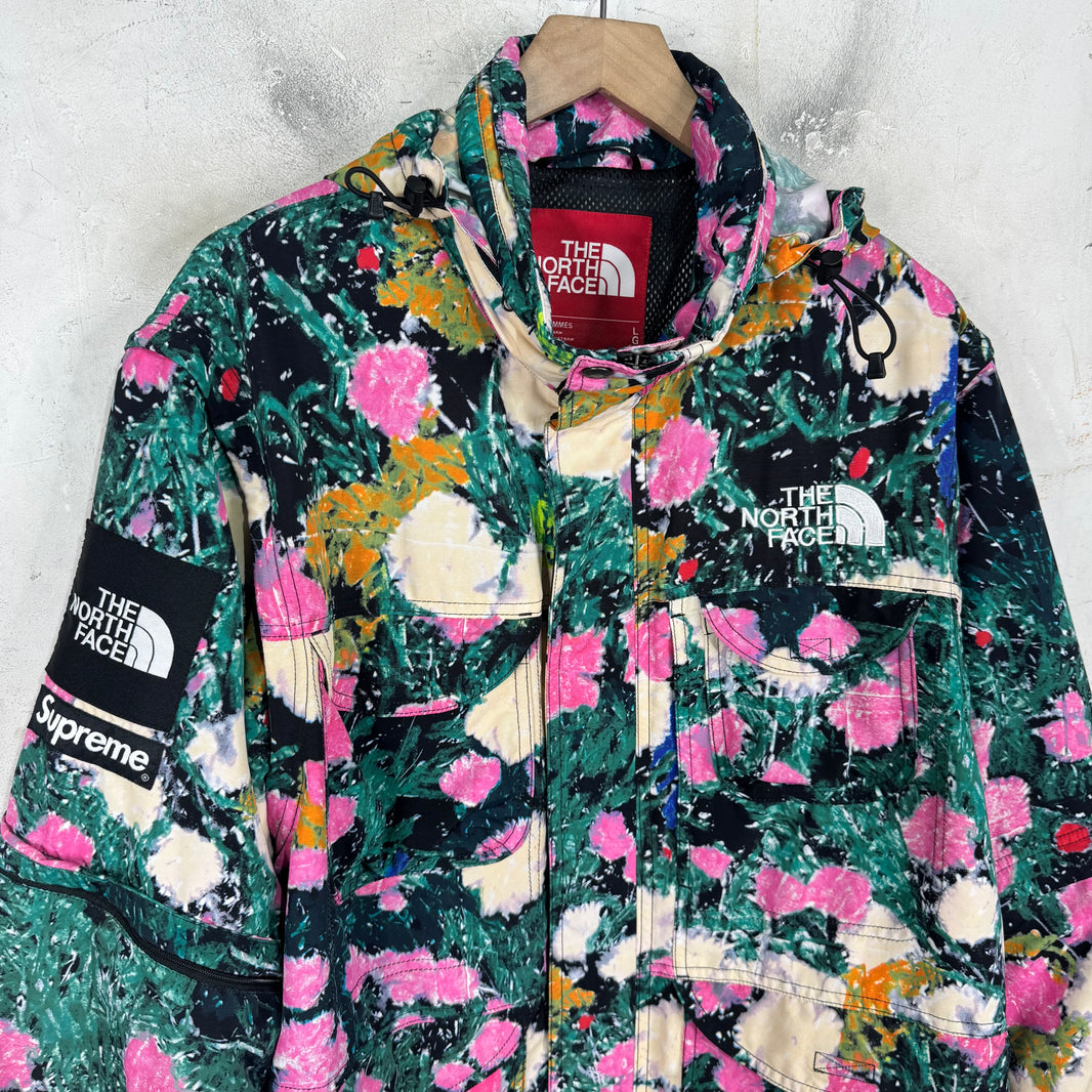 Supreme x TNF Floral Trecking Convertible Jacket