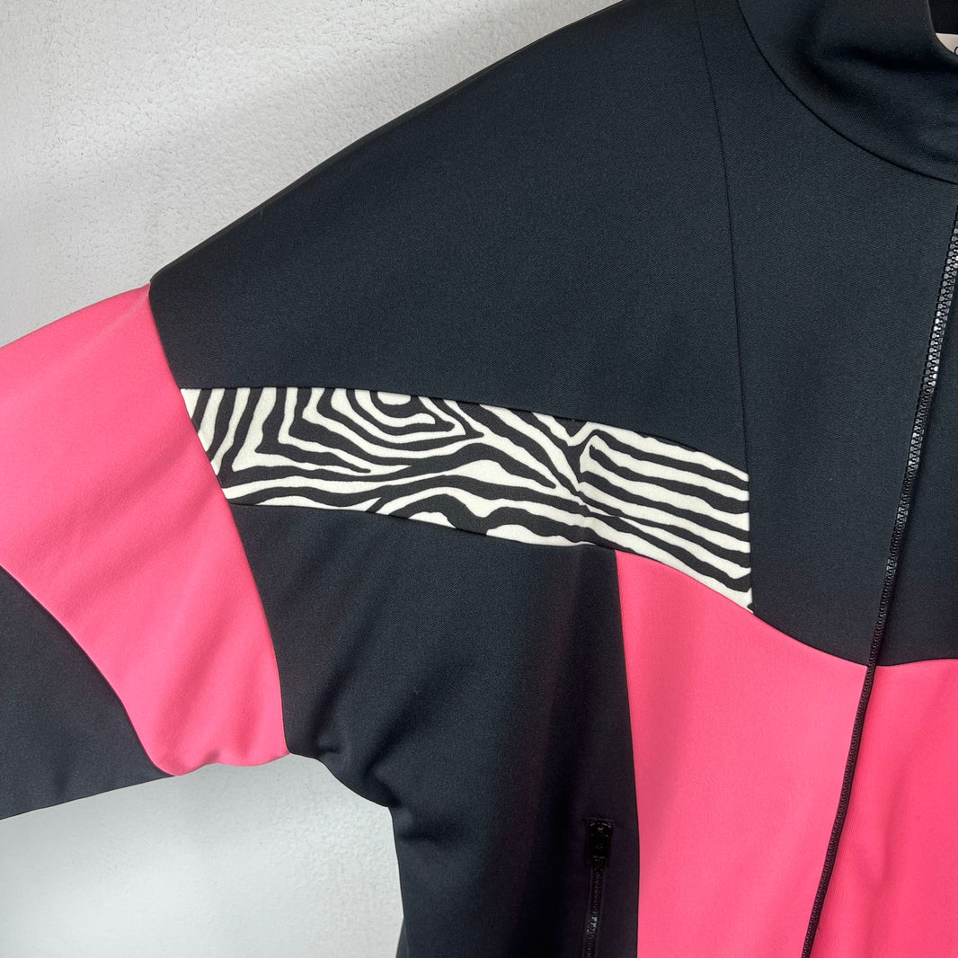 Celine Pink Zebra Track Jacket