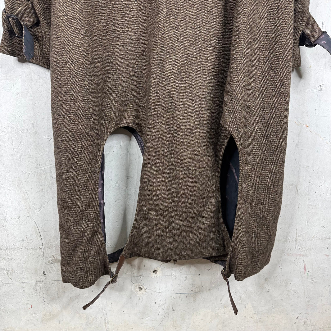 Kapital Tweed Piano Farm Trench Coat