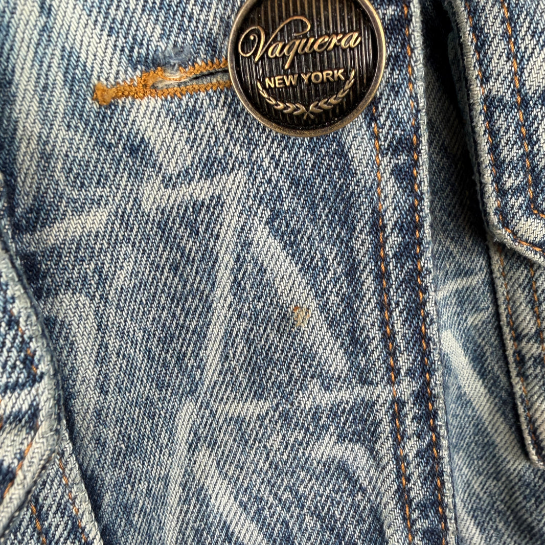 Vaquera Cropped Denim Jacket