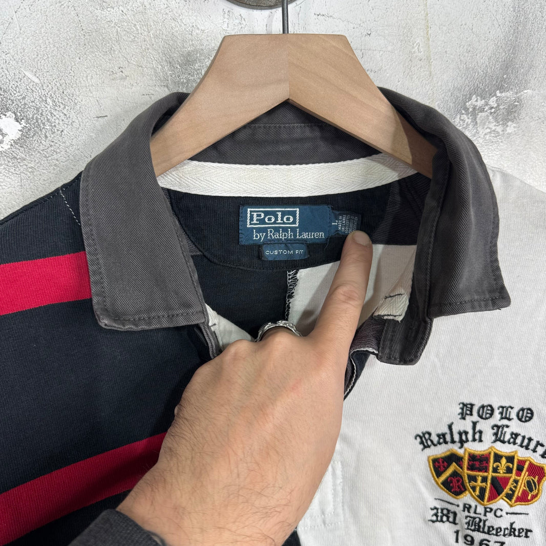 Ralph Lauren Bleeker Crest Paneled Rugby
