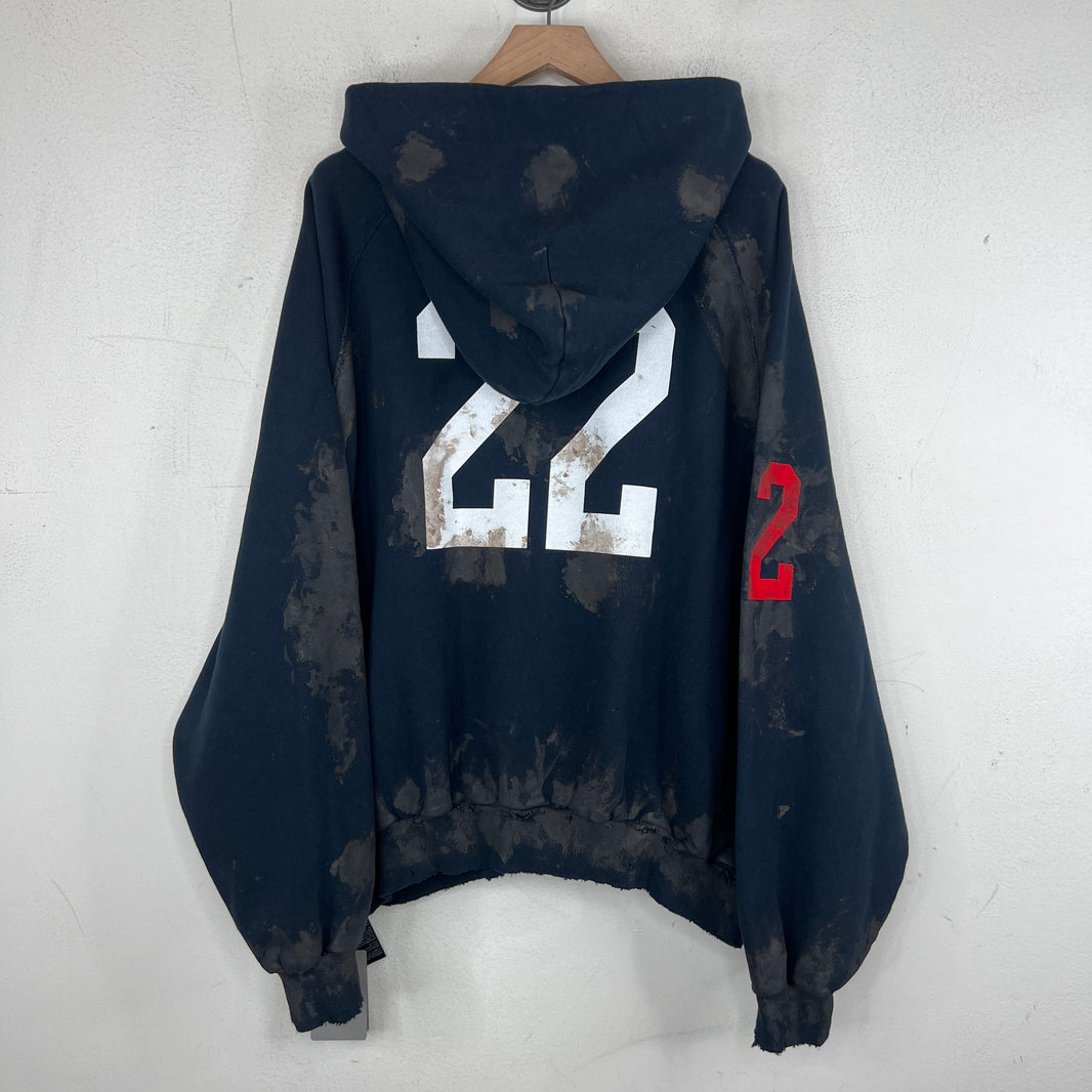 Balenciaga Mud Polo Zip Hoodie