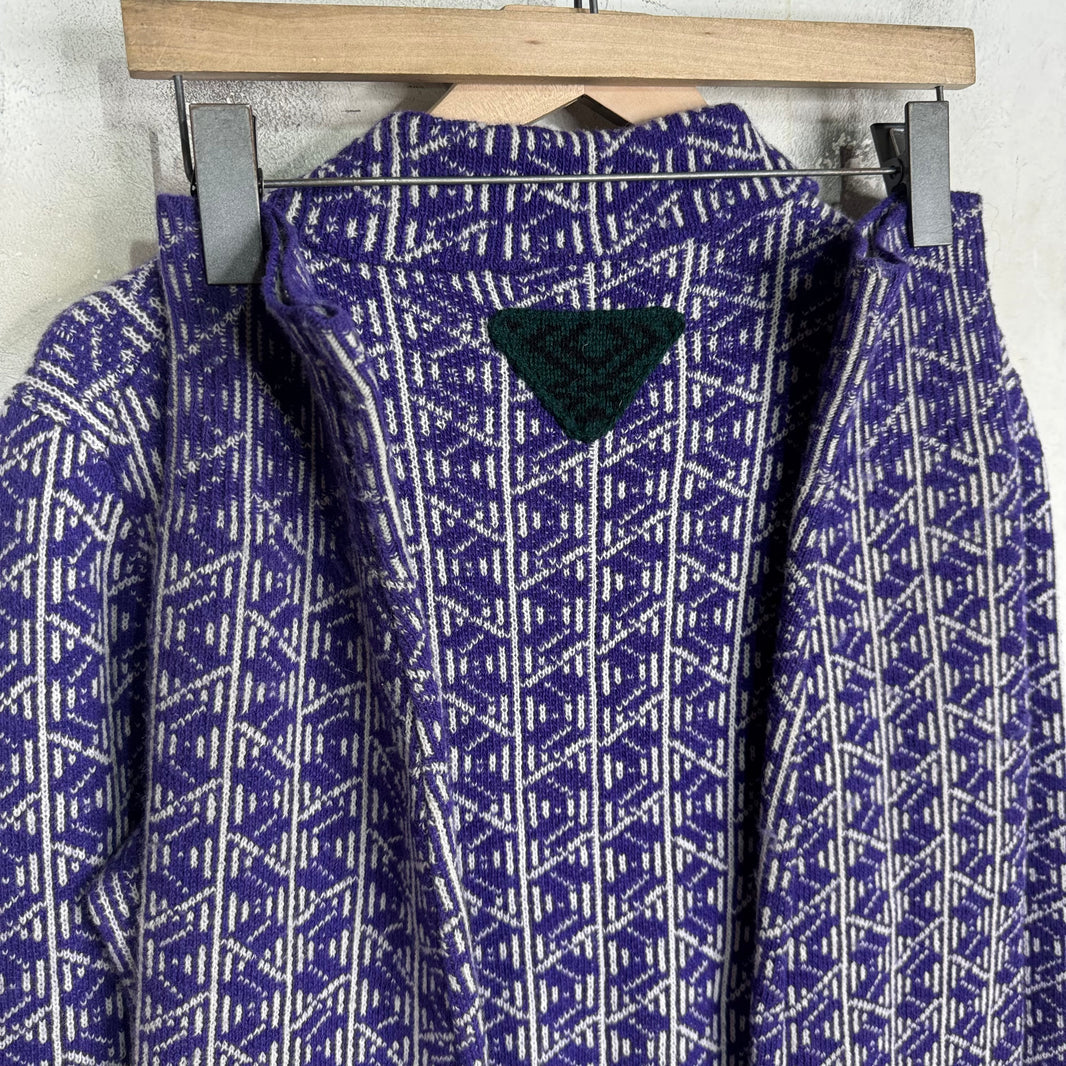 Prada Purple Jacquard Onezie