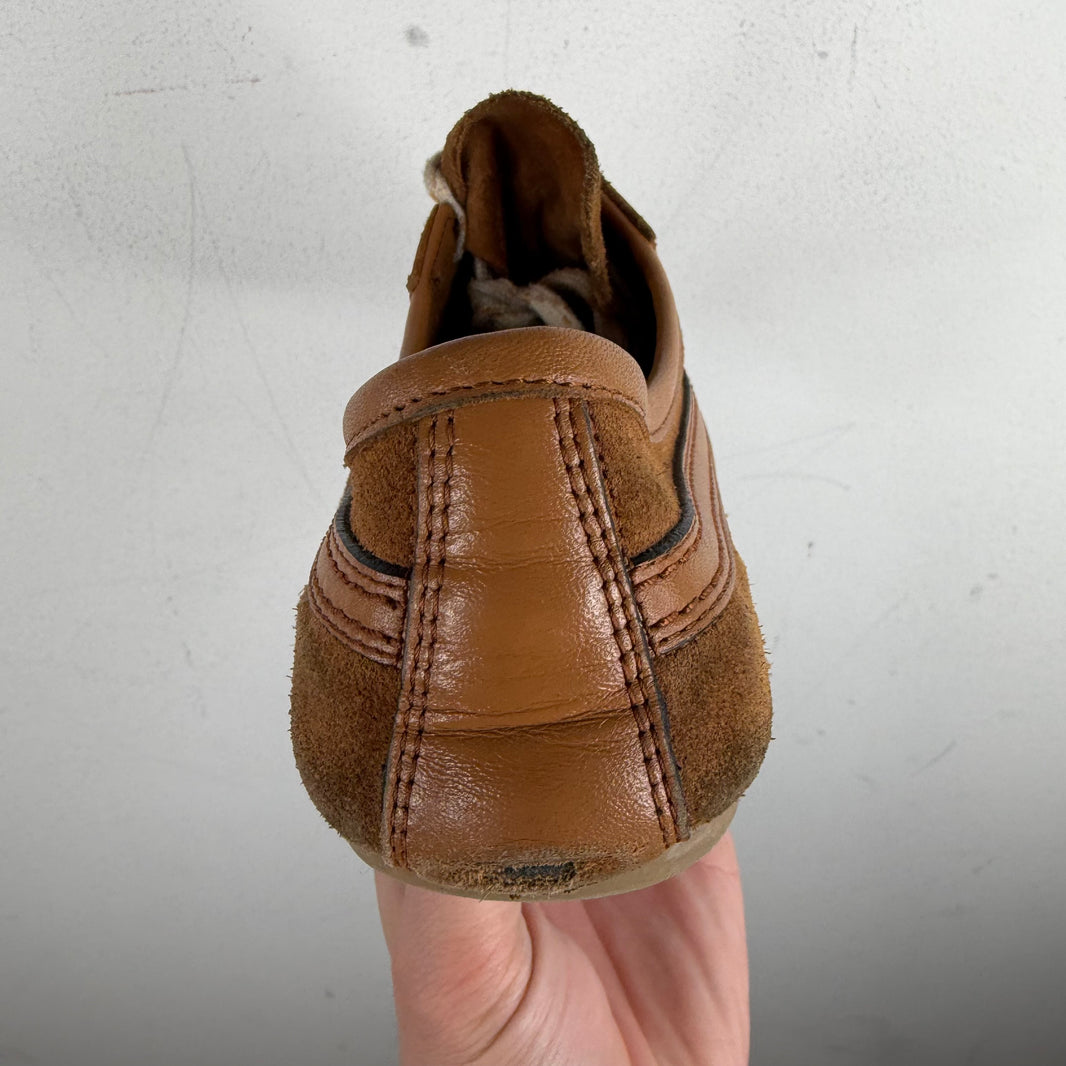 Dries Van Noten Brown Leather Driver Sneakers