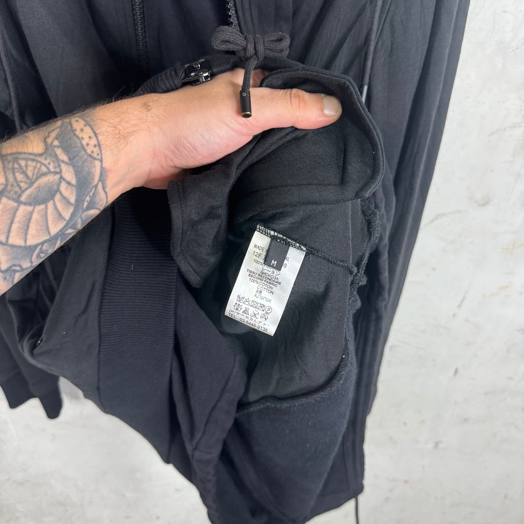 Givenchy Double Layered Zip Hoodie