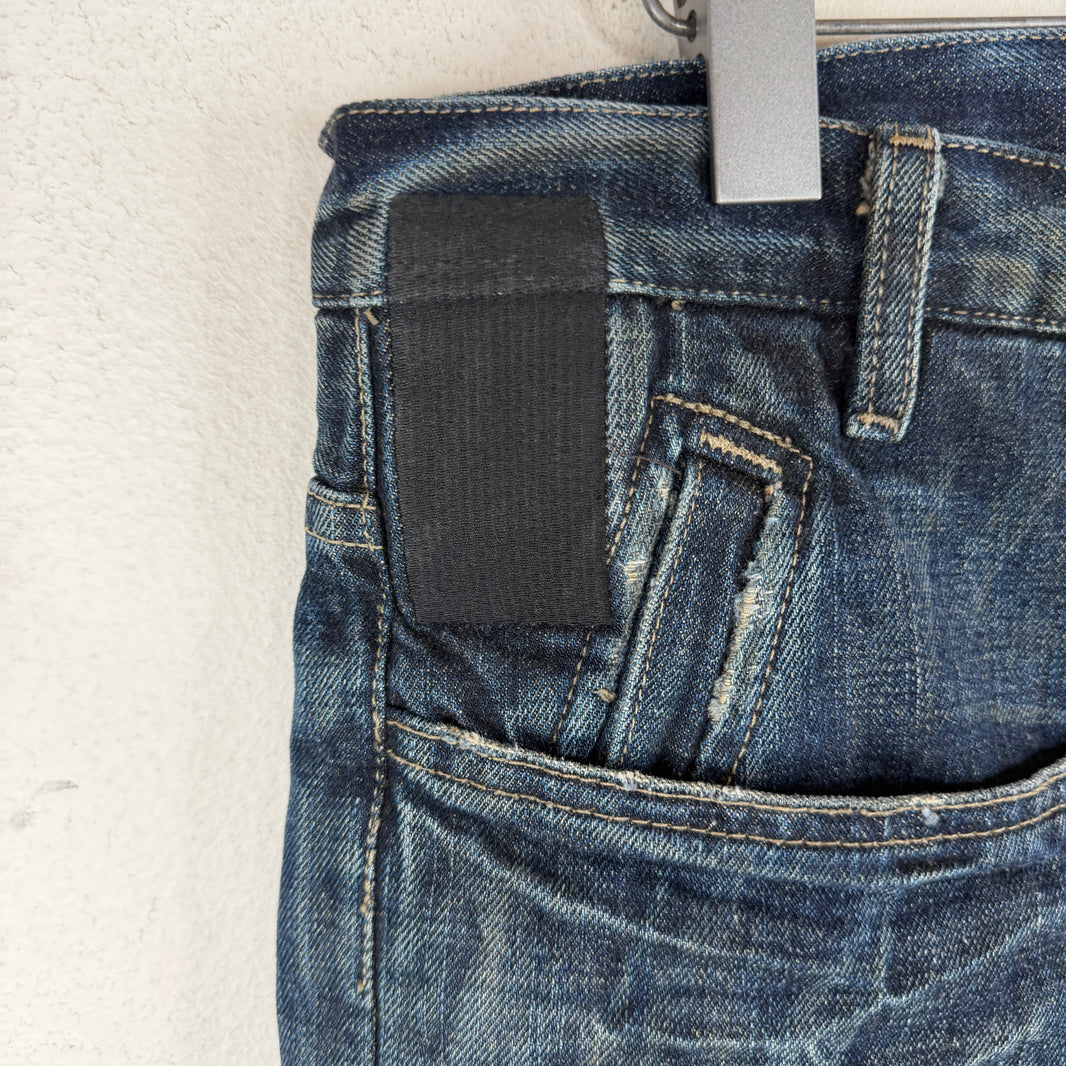 Rick Owens Selvedge Bootcut Slab Denim Jeans