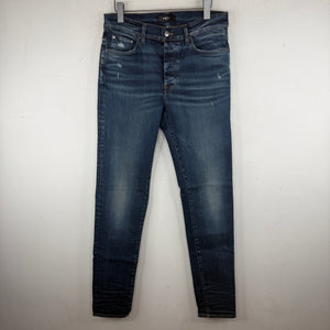 Amiri Dark Wash Blue Skinny Jeans