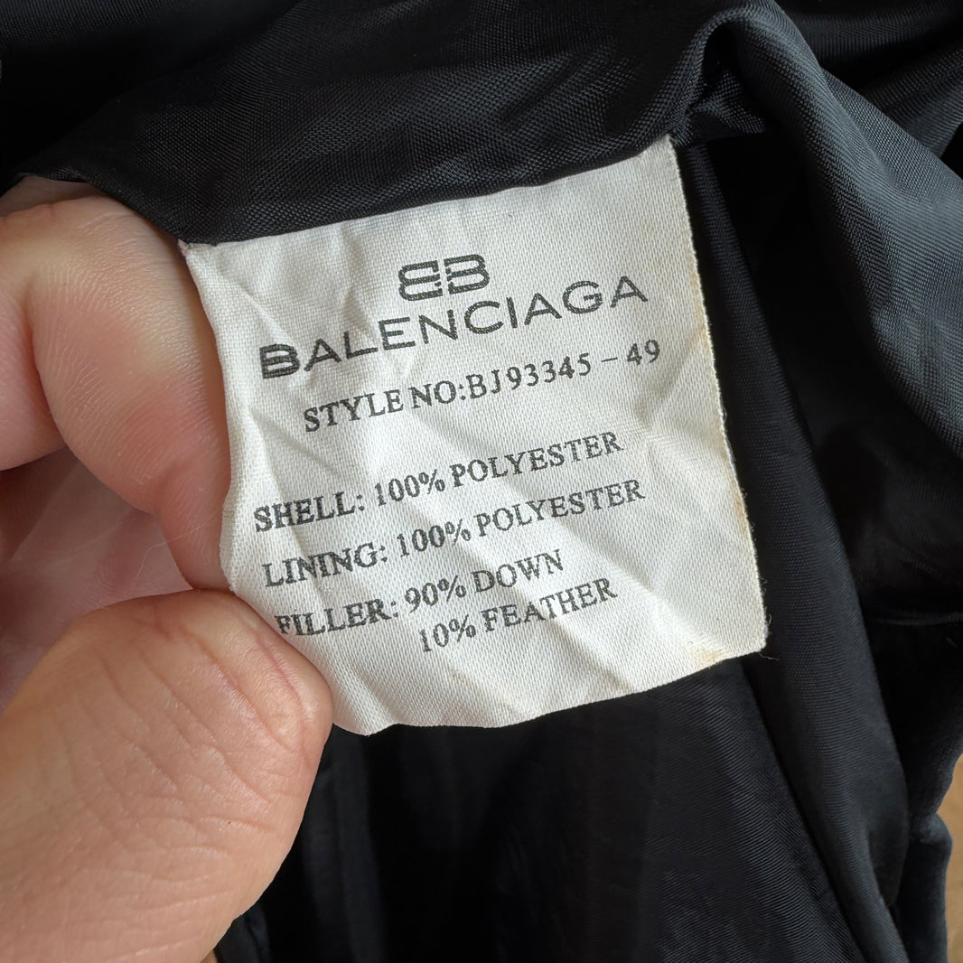 Balenciaga Tan BB Puffer Jacket