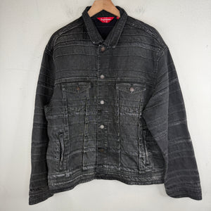 Supreme Black Layered Denim Jacket