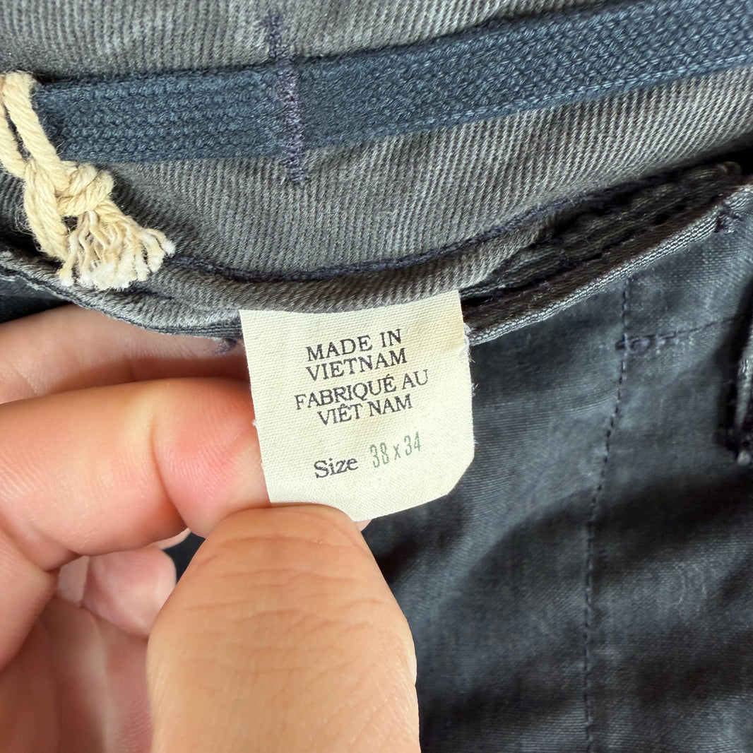 RRL Black Cargo Pants