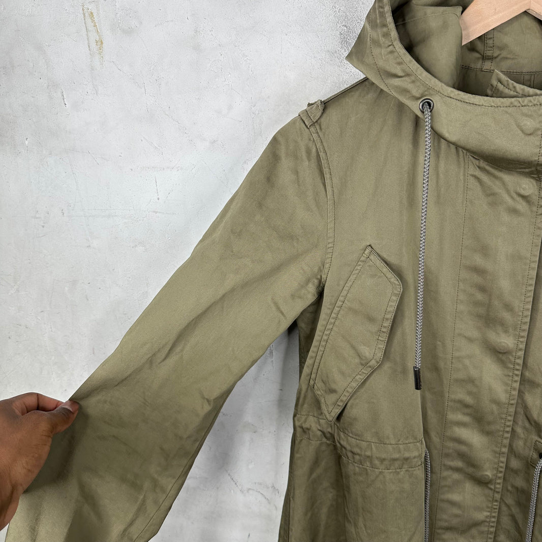 MM6 Cinched Trenchcoat