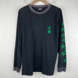 Chrome Hearts Vintage Green Star L/S T-Shirt