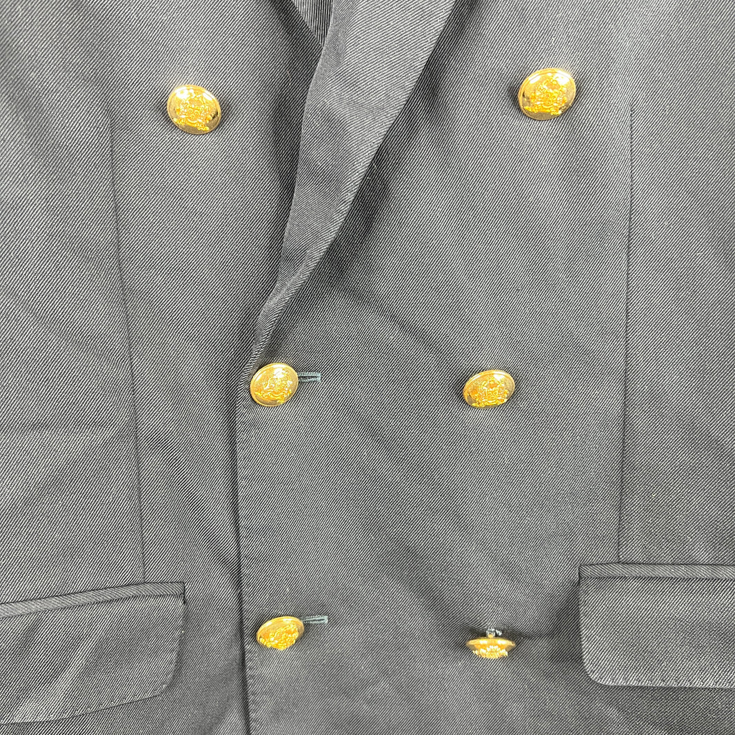 Celine Navy Double Breasted Blazer