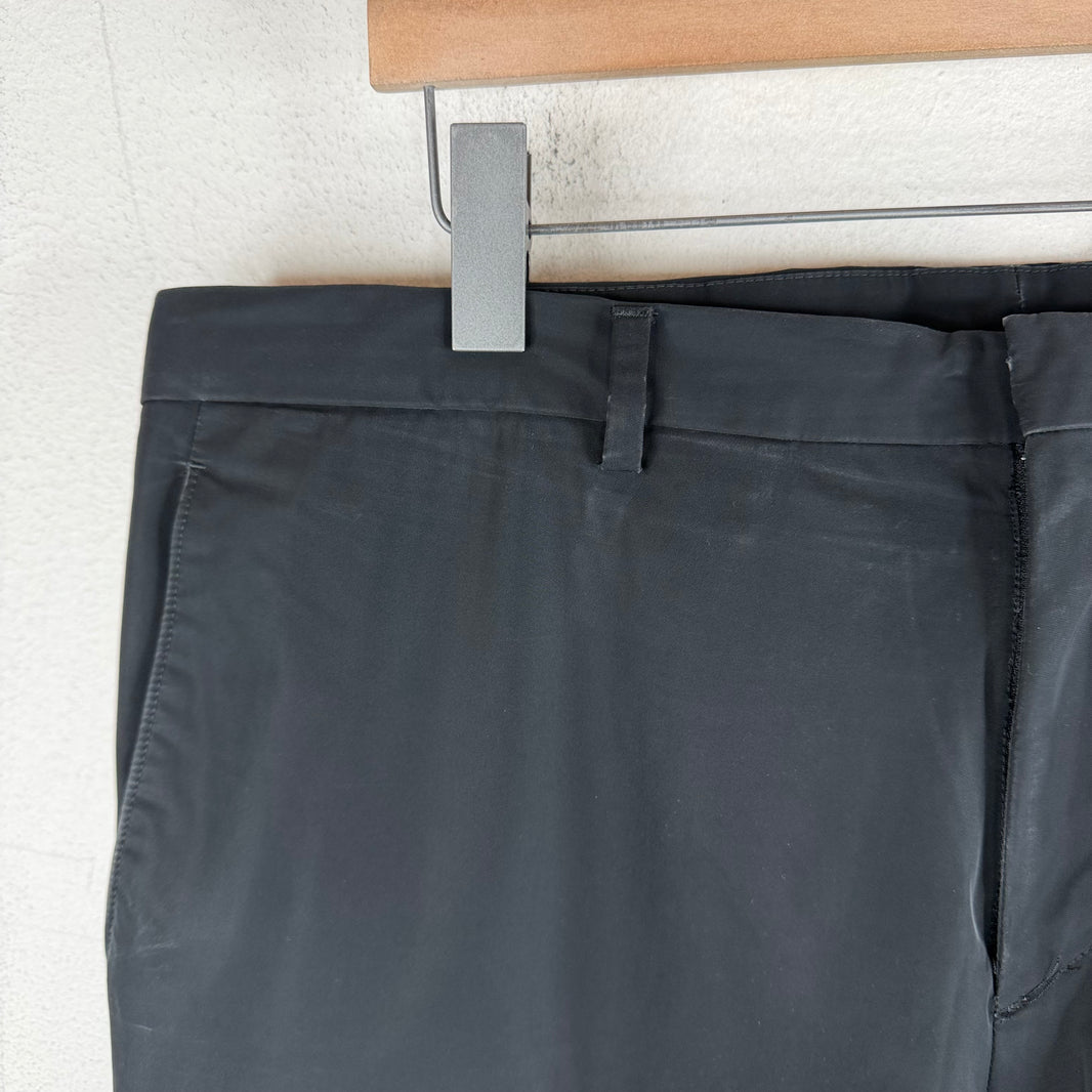 Prada Poly Blend Black Trousers