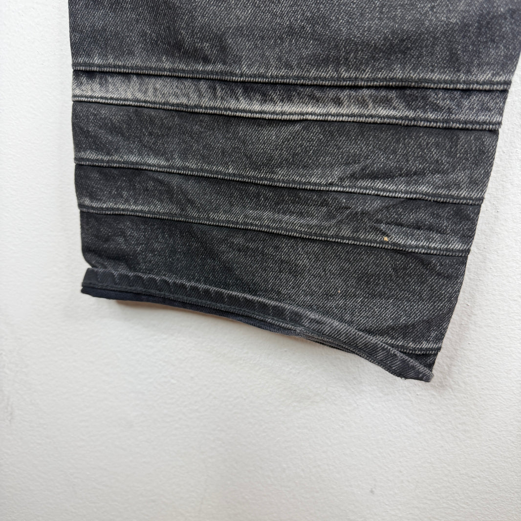 Supreme Black Layered Denim Jeans