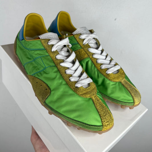 Margiela Green/Yellow Sprinter Sneakers