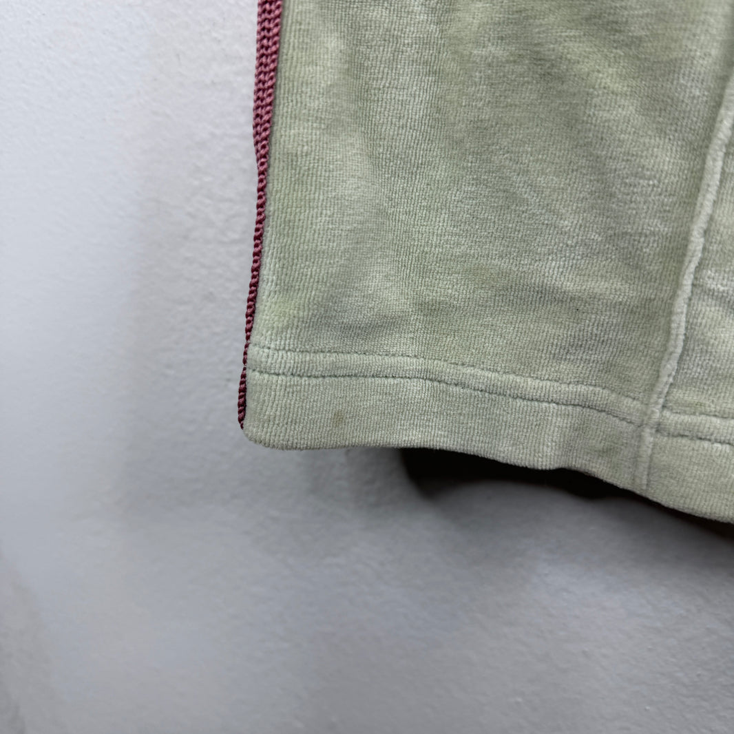 Needles Maxfield Green Terrycloth Track Pants