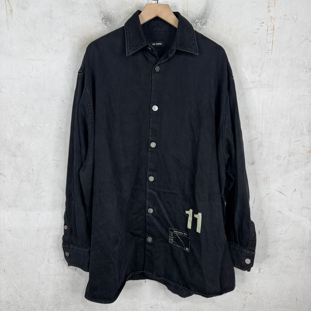 Raf Simons 11 Denim Oversized Overshirt