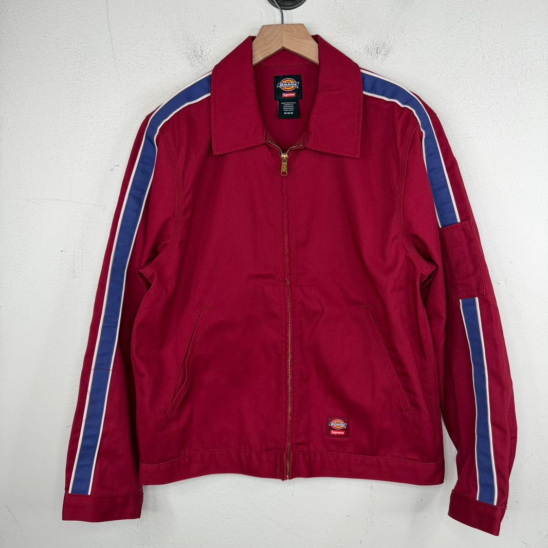 Supreme Dickies Red Striped Jacket