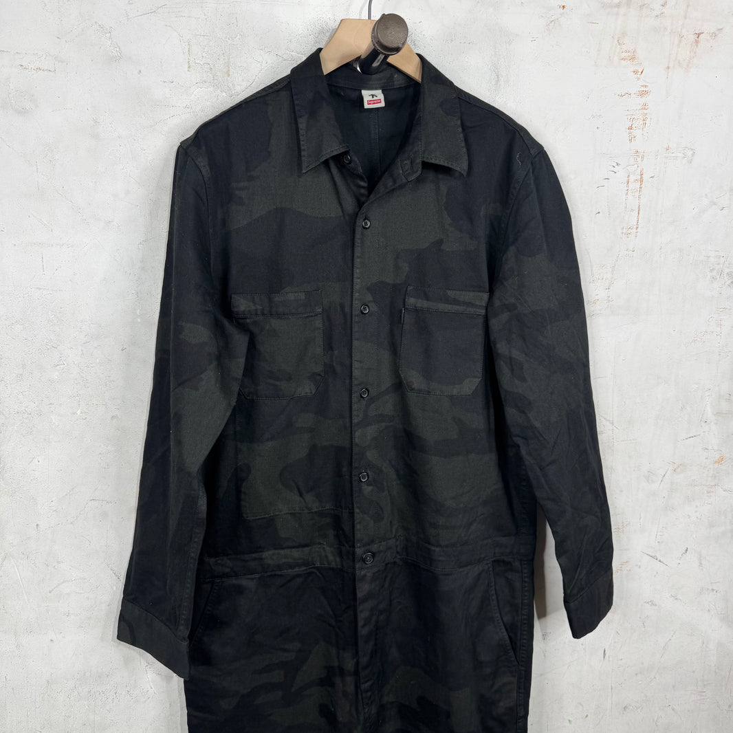 Supreme Black Camo Flightsuit