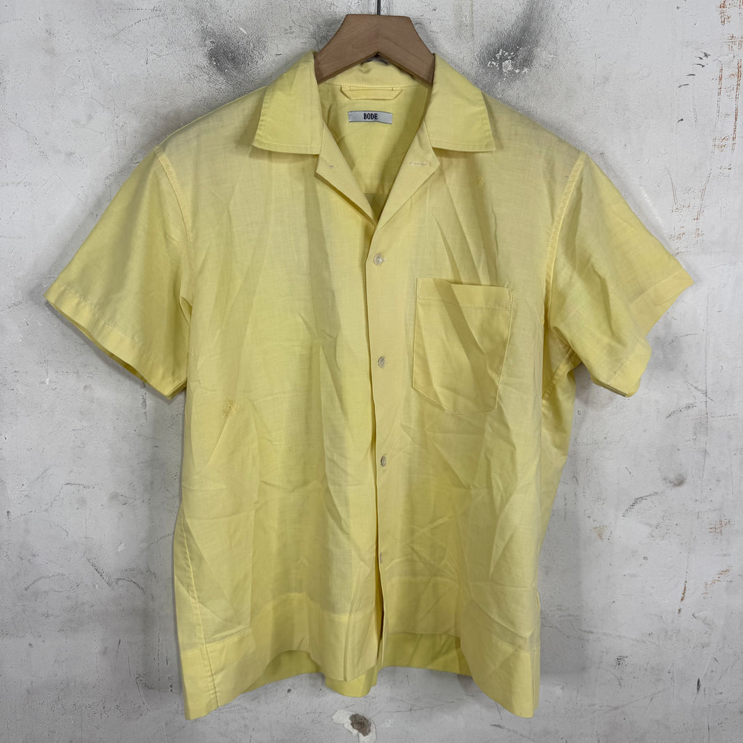 Bode Yellow Daisy Shirt