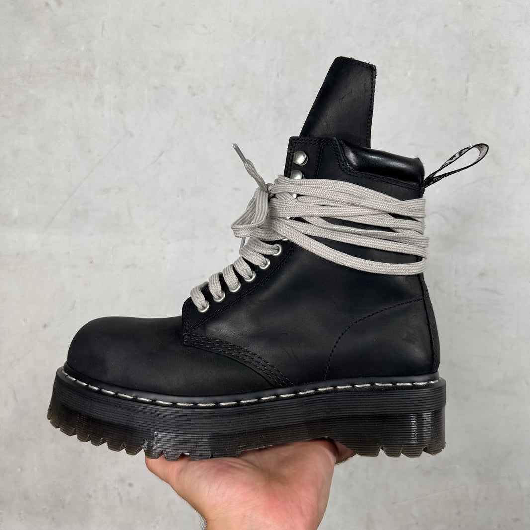 Rick Owens x Doc Martens Steel Toe Boots
