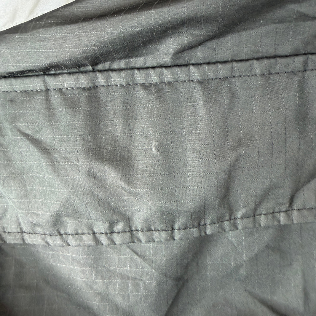 Balenciaga Oversize 3M Ripstop Convertible Snap Button Jacket