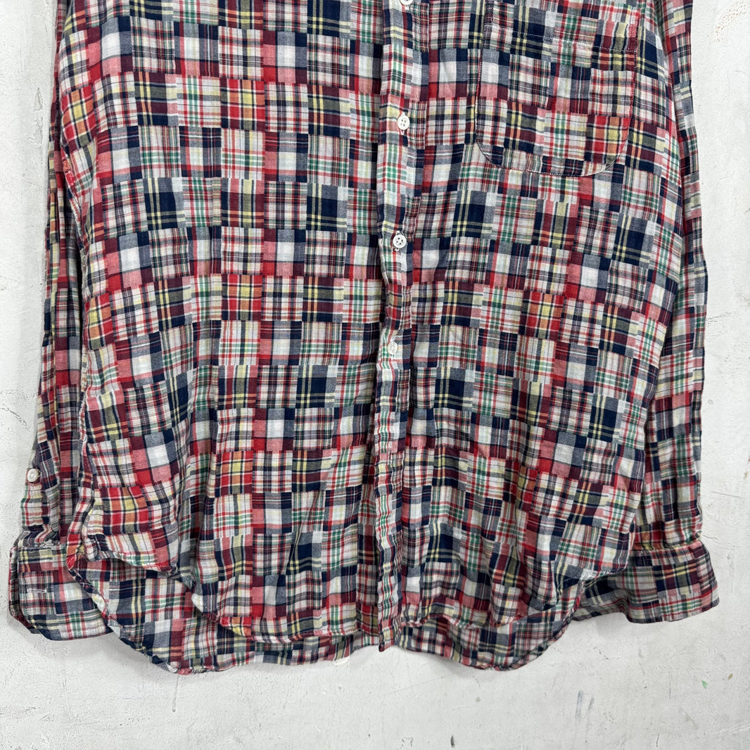 Thom Browne Madras LS Button Up