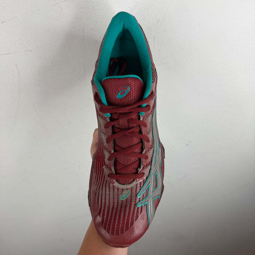 Kiko Kostadinov Asics Gel Quantum Levitrack Fired Brick Sneakers
