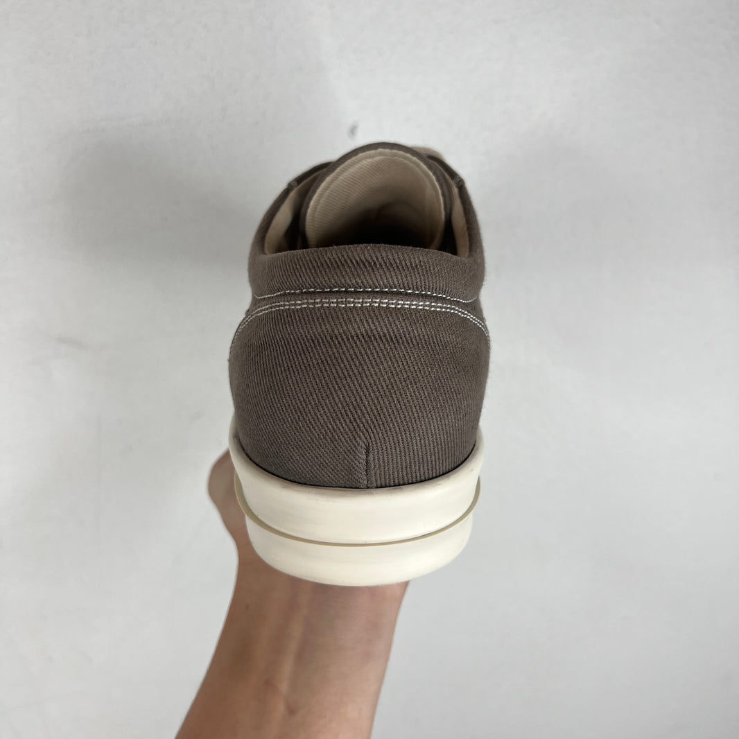DRKSHDW Gray Canvas Twill Vans Sneakers