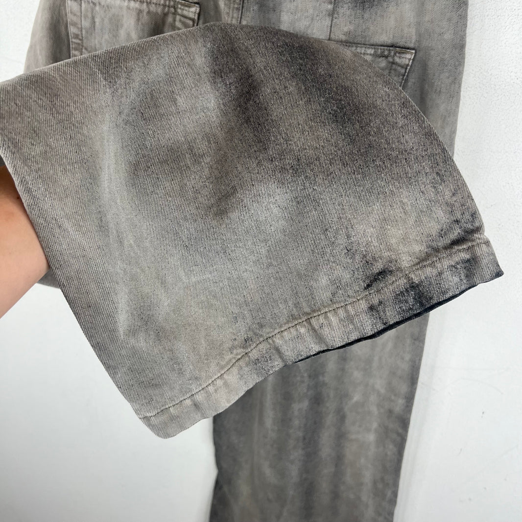 Rick Owens Grey Geth Jeans