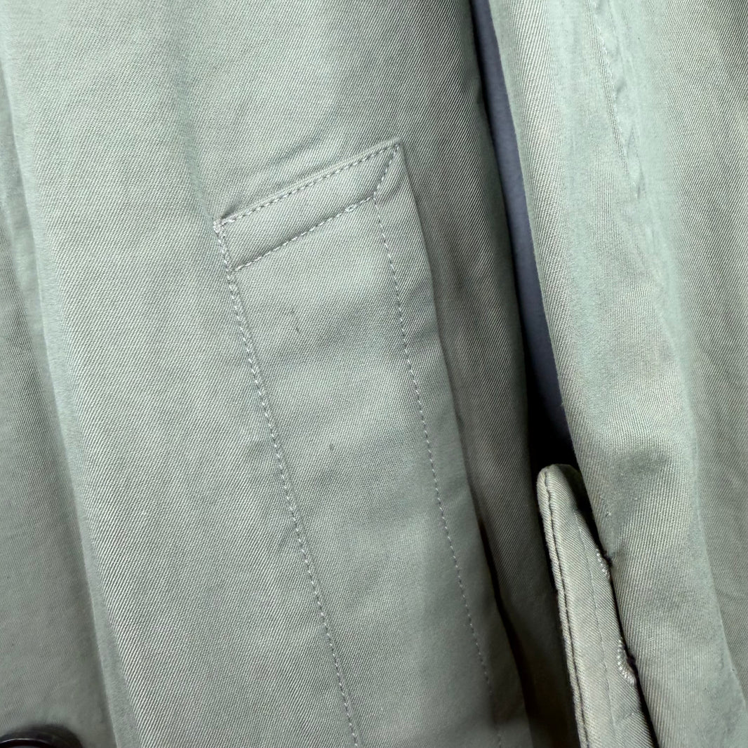 Margiela Green Trench Coat