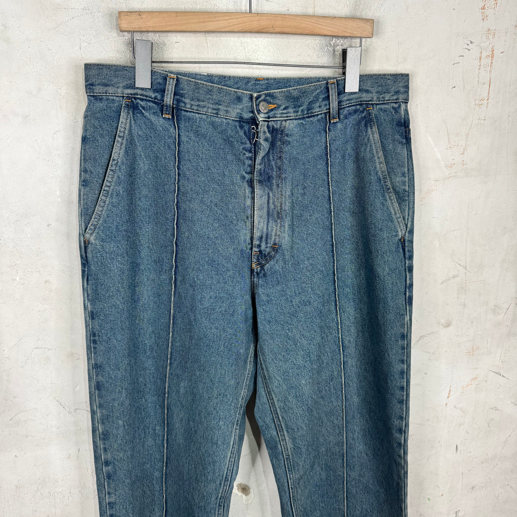 Margiela MM6 Drawstringed Paneled Jeans